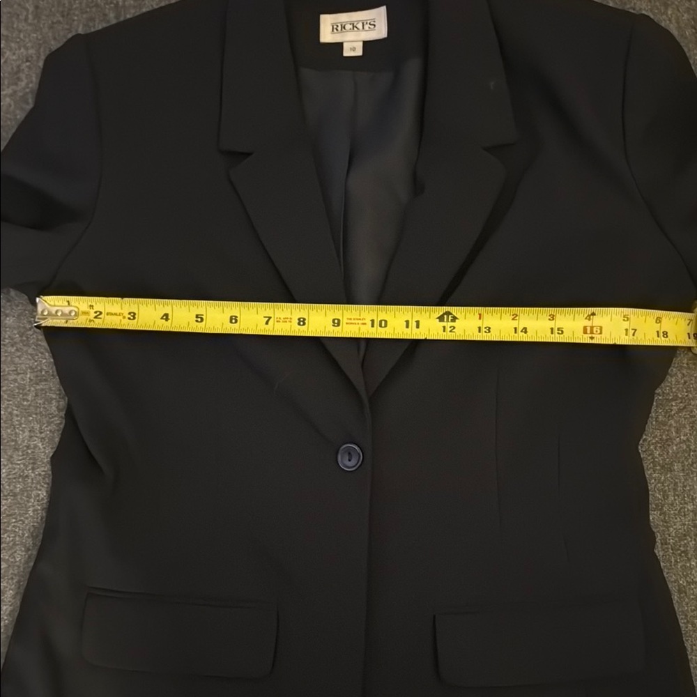 Ricki’s Classic Navy lined Women's Blazer - Picture 7 of 11